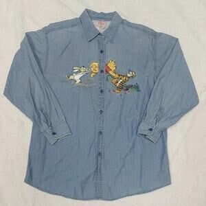 The Disney Store Vintage Long Sleeve Winnie the Pooh size Large